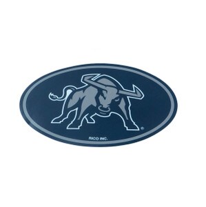 Aggie Bull Navy Gray Decal